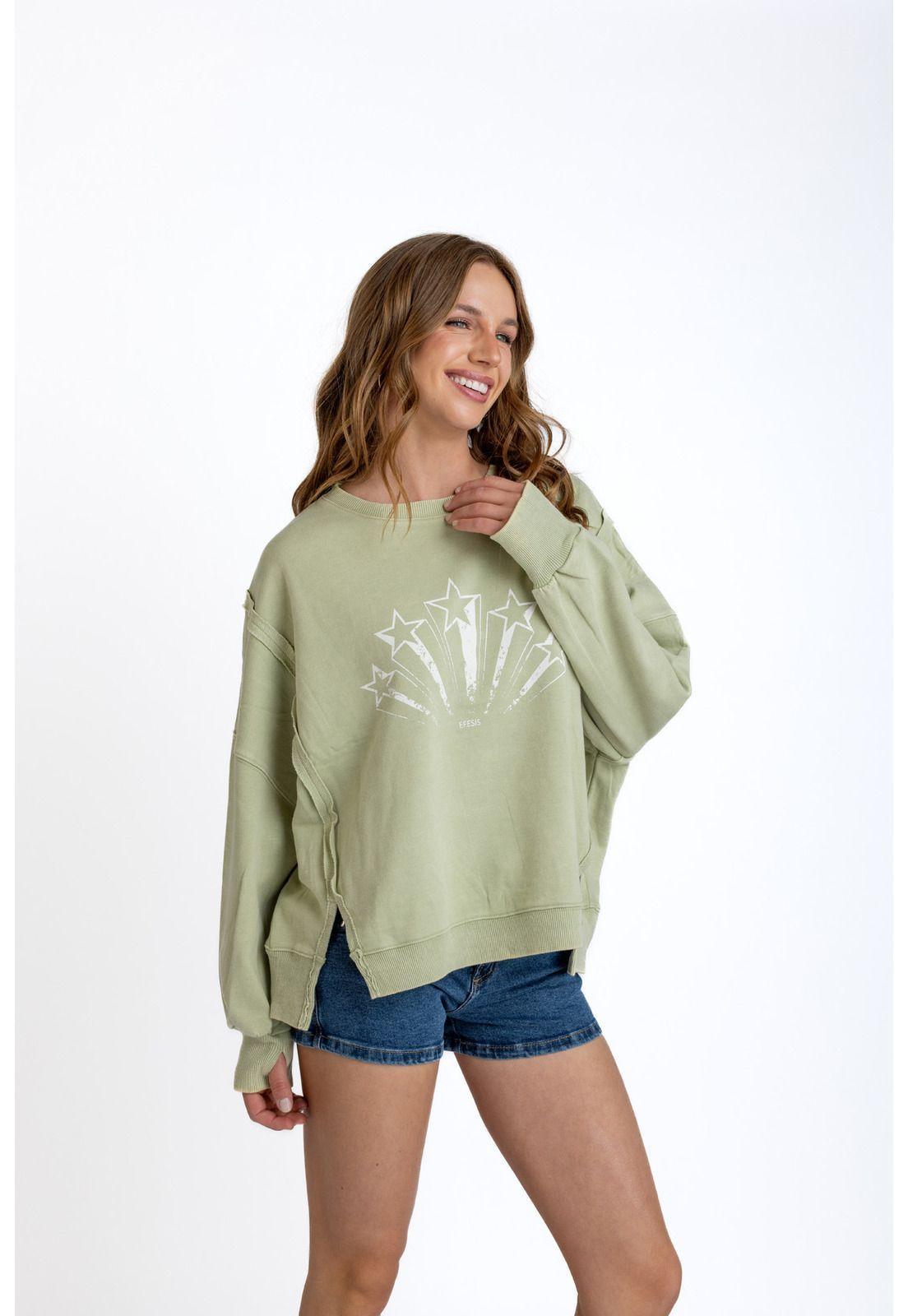 POLERON KIOTO OVERSIZE CORTES Y ESTAMPADO VERDDE EFESIS-3