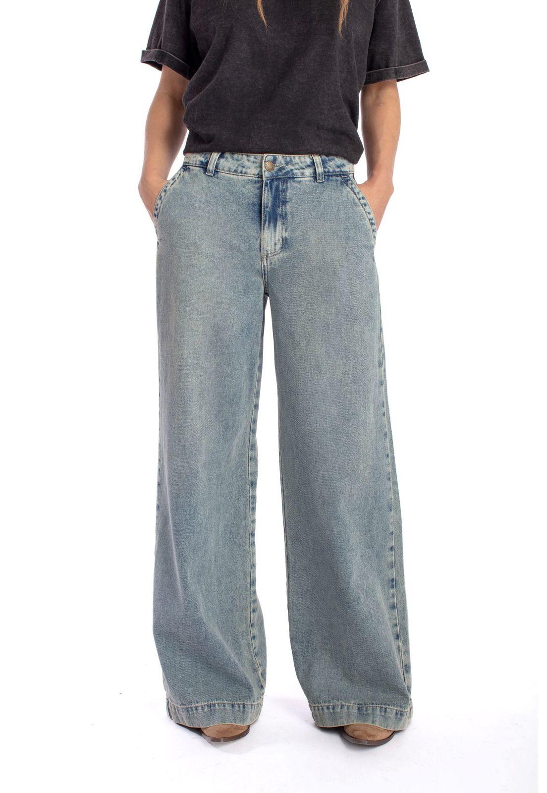 JEANS DEKA PALAZZO BOLSILLO TAPETAS SOBRETEÑIDO AZUL EFESIS-1