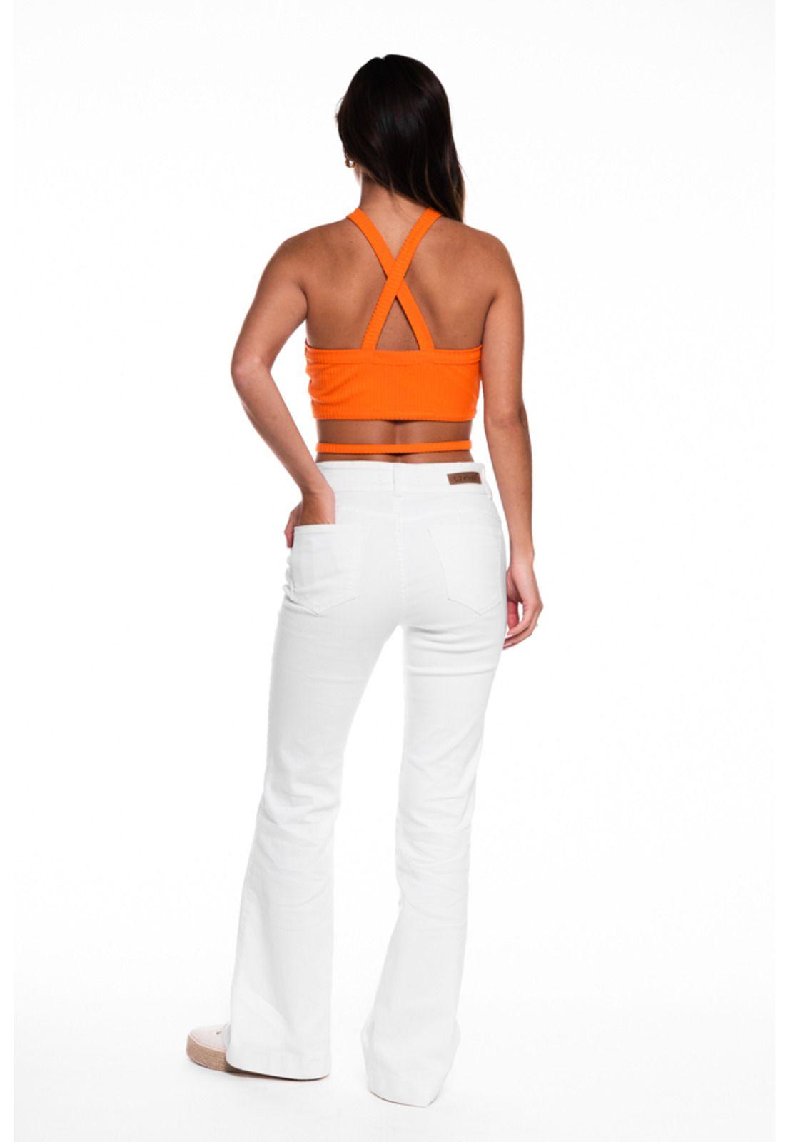 Pantalón Flo Flare Blanco Efesis-3