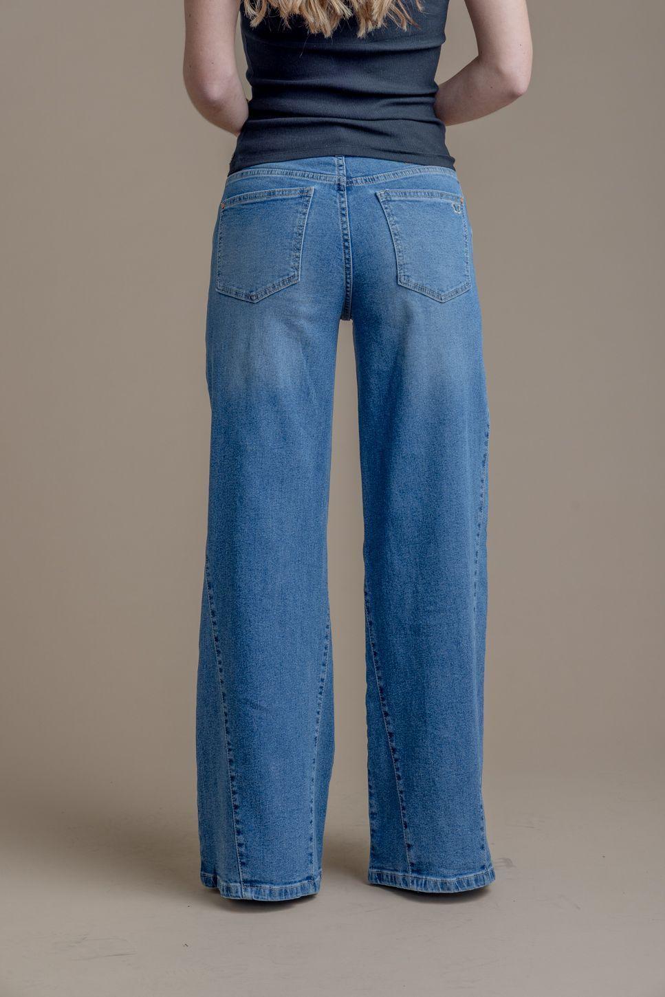 Jeans Corcega Palazzo Piezas Traspaso Azul Efesis-3