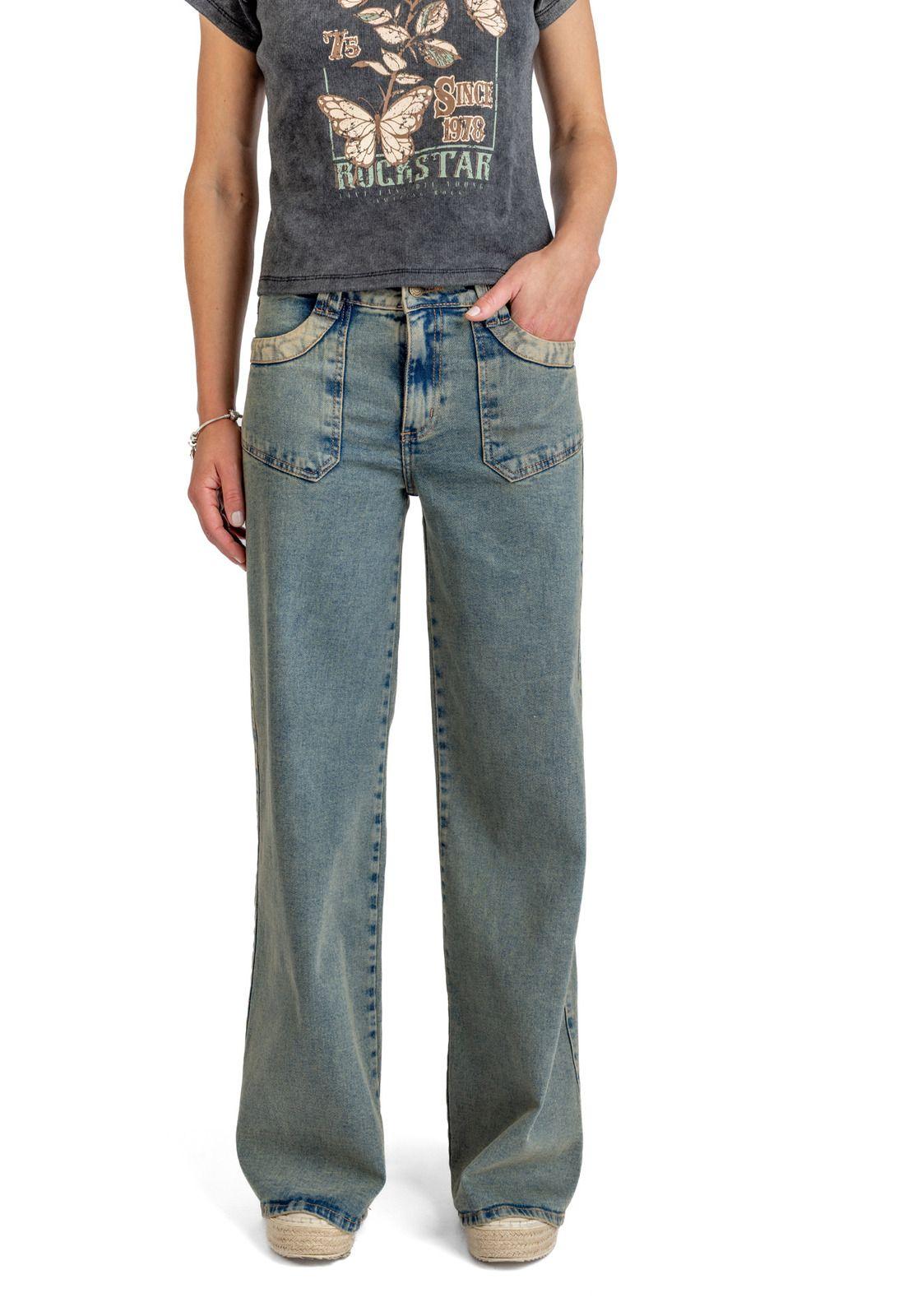 JEANS KARUN WIDE SOBRETEÑIDO BOLSILLO PARCHE AZUL EFESIS-1