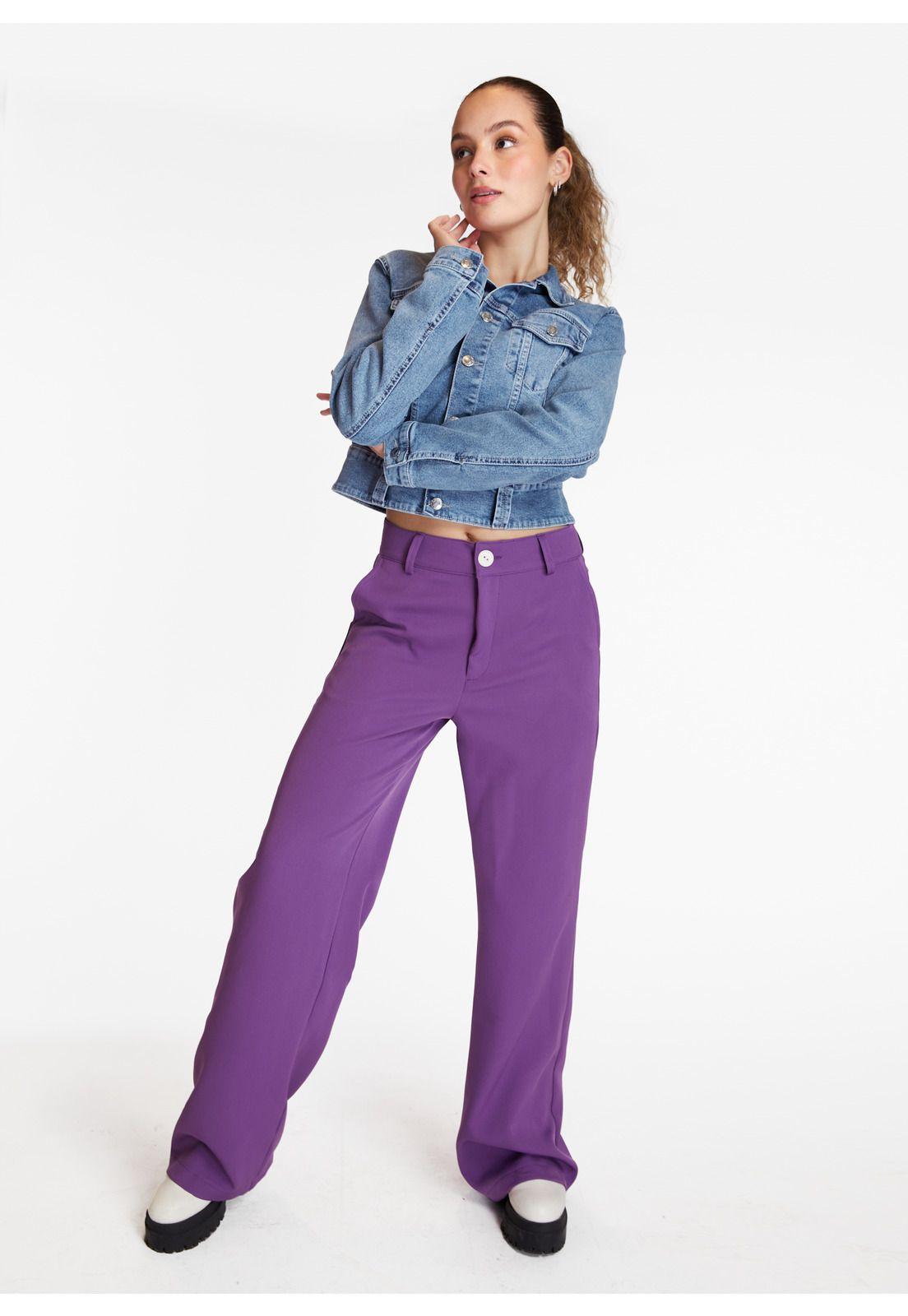 Pantalón Cuarzo Tailoring Color Violeta Efesis-0