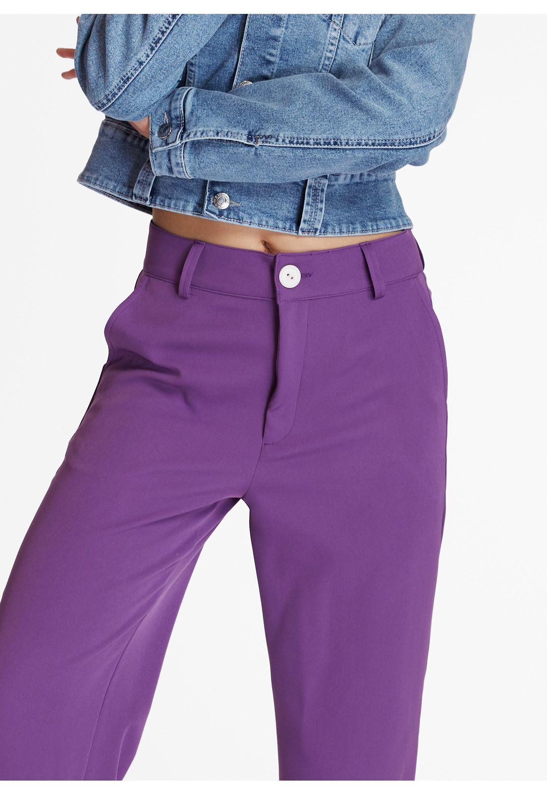 Pantalón Cuarzo Tailoring Color Violeta Efesis-1
