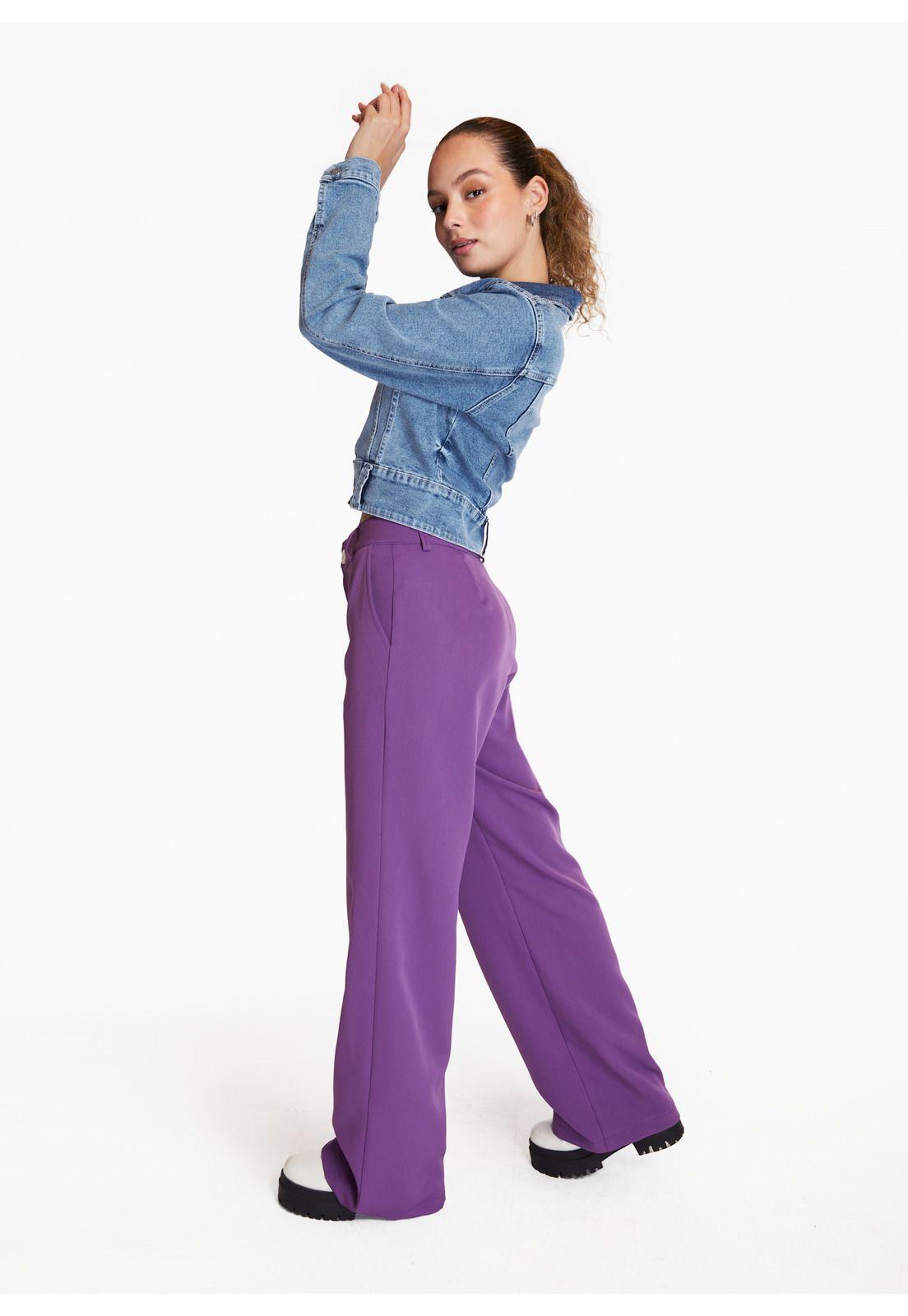 Pantalón Cuarzo Tailoring Color Violeta Efesis-2