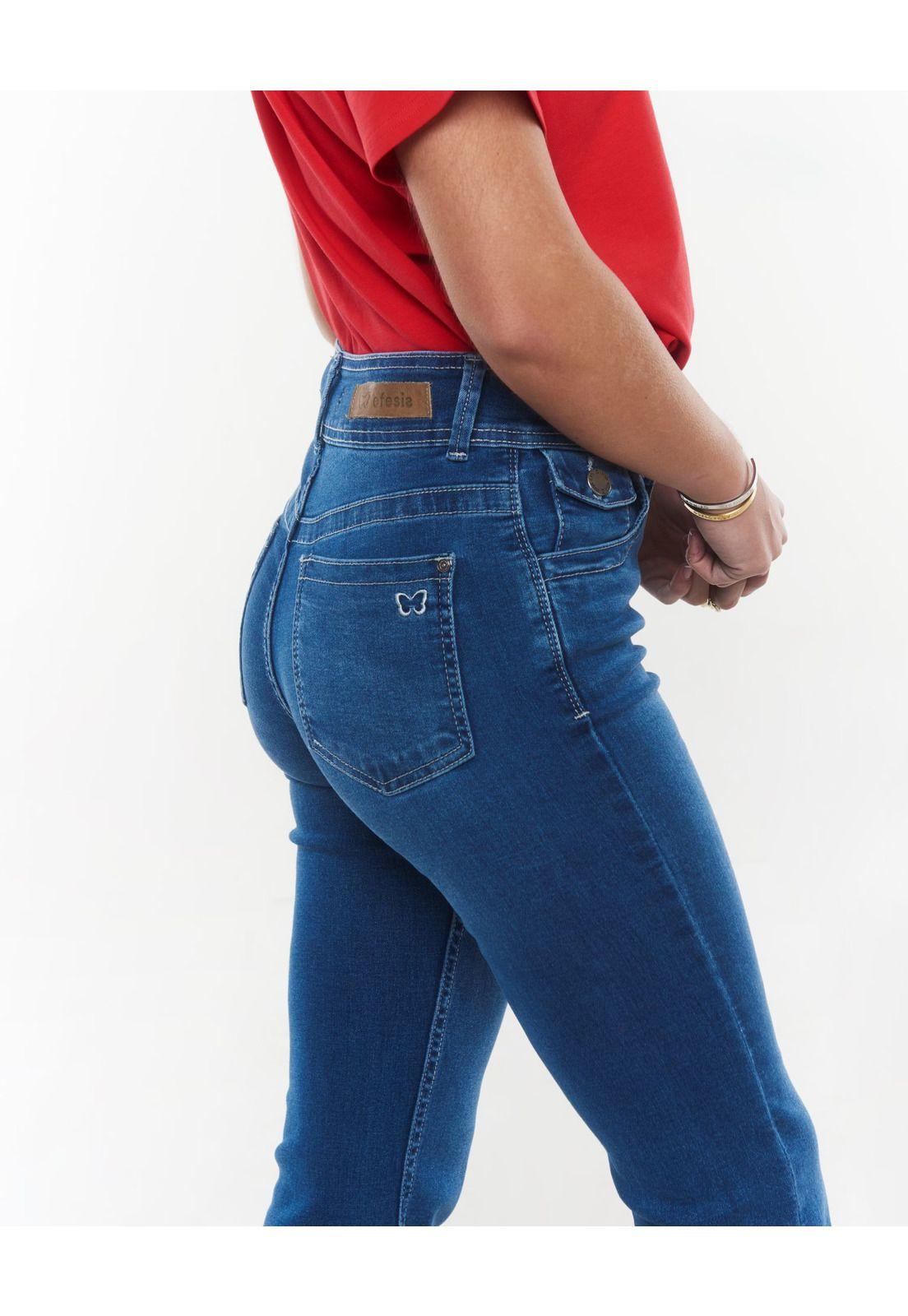 JEANS CELESTE FLARE RELOJERO C/ TAPETA AZUL EFESIS-4