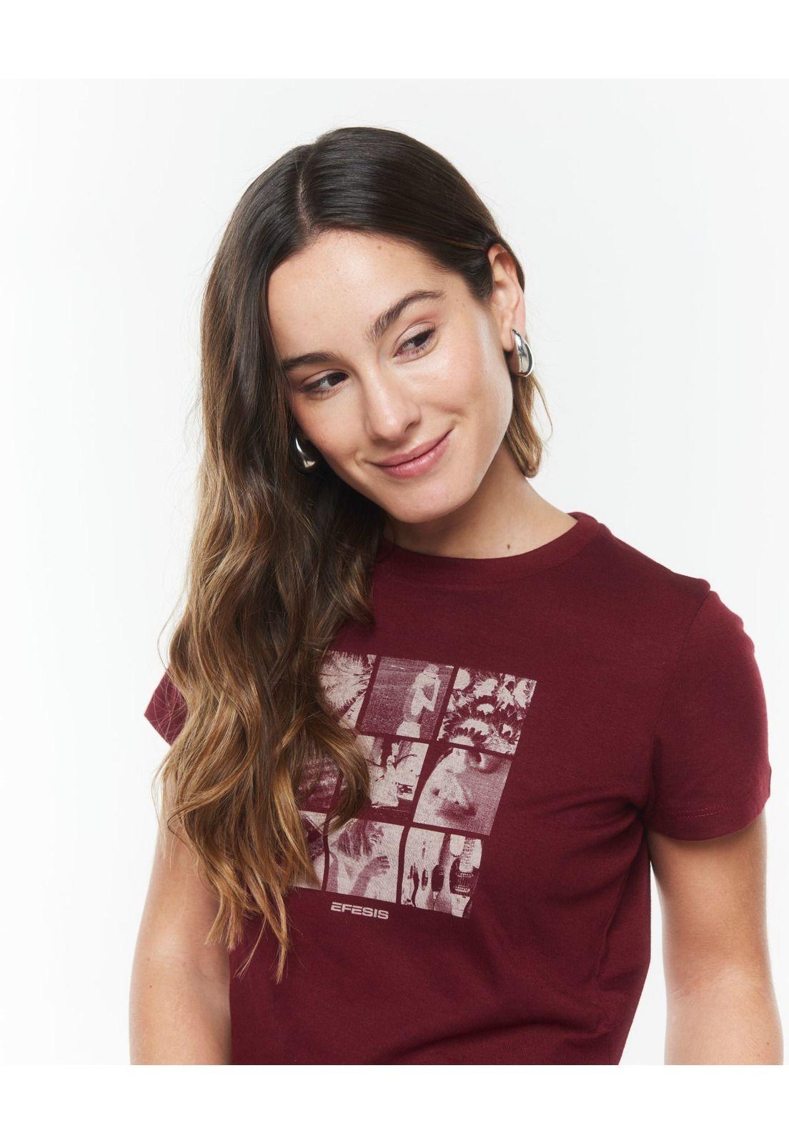POLERA SHADA REGULAR AMARRA COSTADO BURDEO EFESIS-5