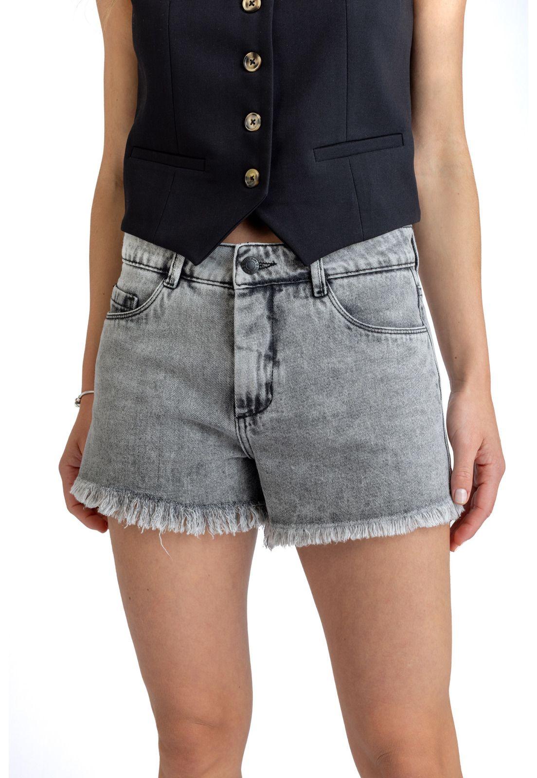 SHORT PANUCA ROTURAS ESTAMPADO ESTRELLA GRIS EFESIS-1