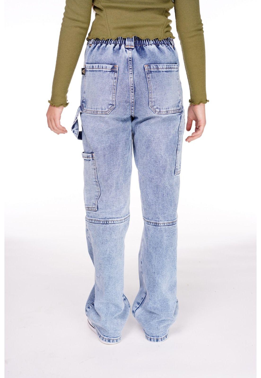JEANS LINET RECTO CARGO PRETINA ELASTICADA-4