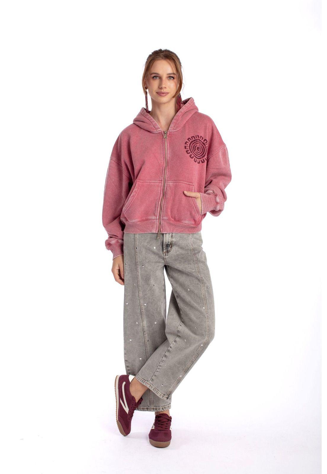 POLERON ZIPER OVERSIZE GRAVILLADO Y ESTAMPADO BURDEO EFESIS-0