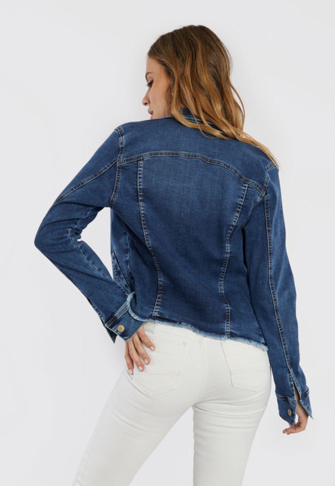 Chaqueta Regular Ruby Sin Pretina Azul-3