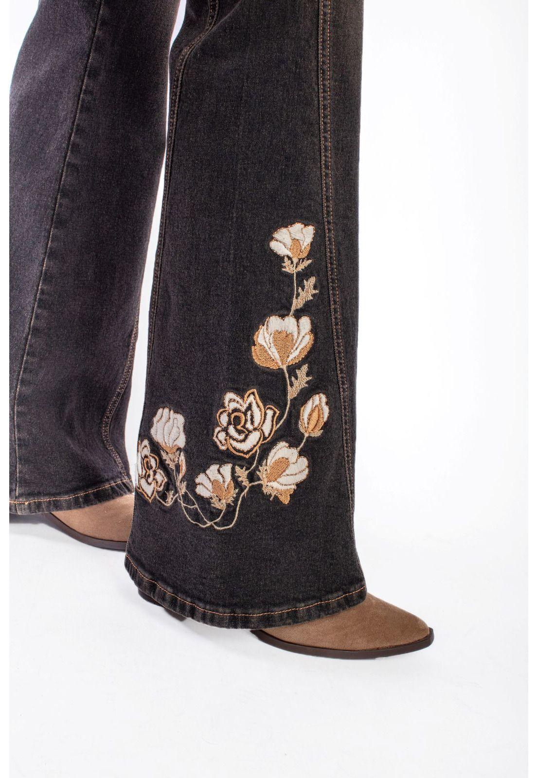 JEANS CURVI FLARE CORTES Y BORDADO EFESIS-5