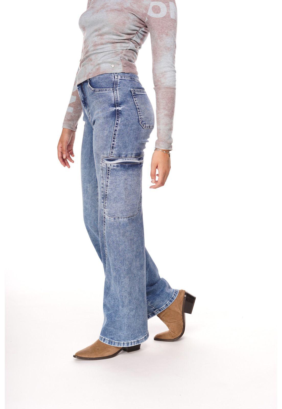 Jeans Alfa Recto Corte c/ Traspaso y Bolsillos-2