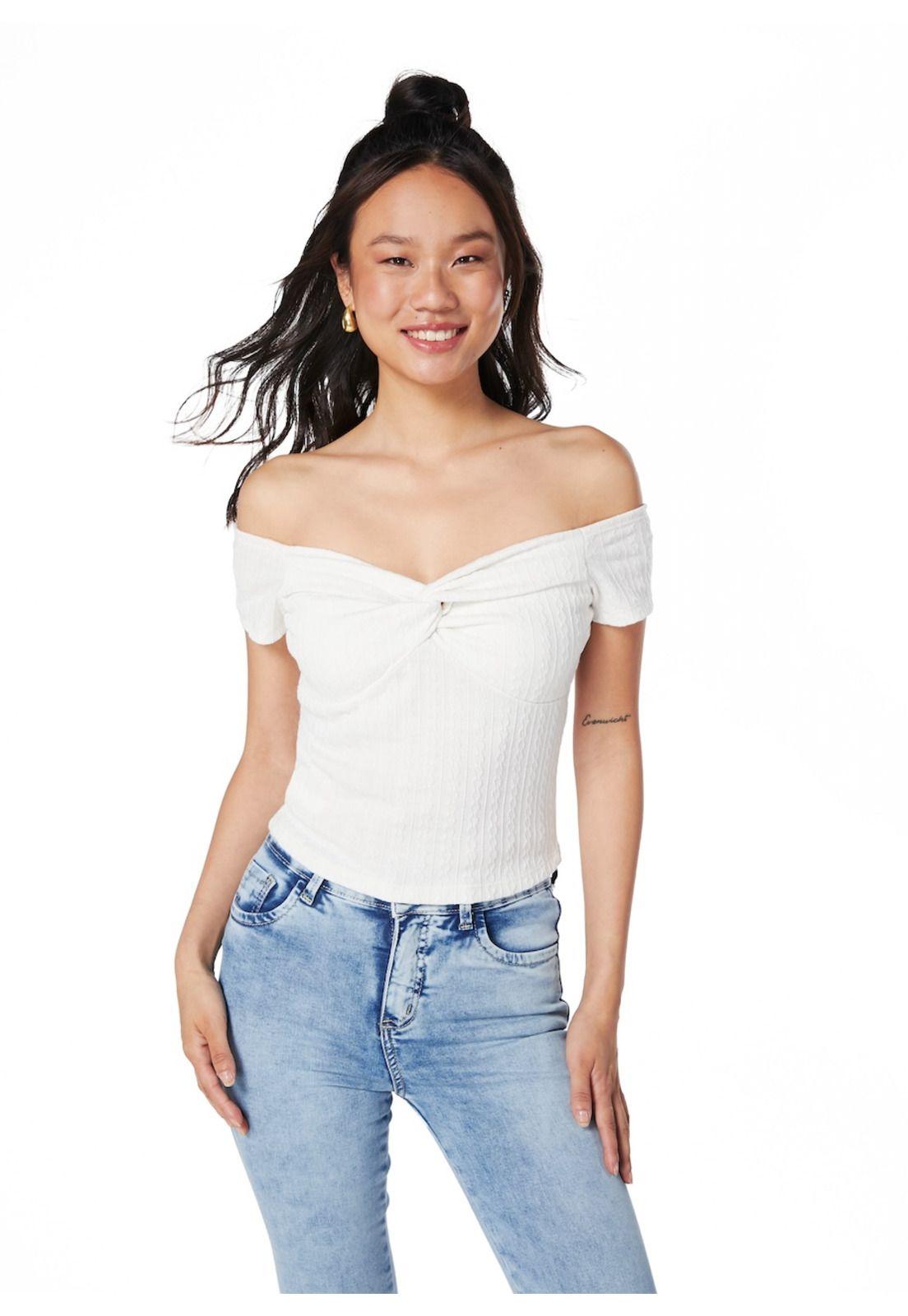 POLERA MICHI REGULAR ESCOTE BARDOT TORZON EN BUSTO CRUDO EFESIS-0