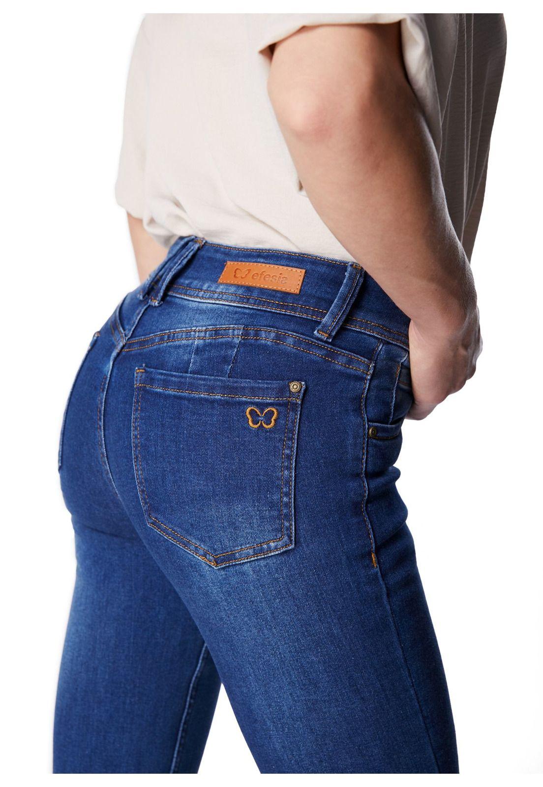 JEANS ISI STRAIGHT - RECTO PRETINA ANCHA COLOR AZUL EFESIS-3