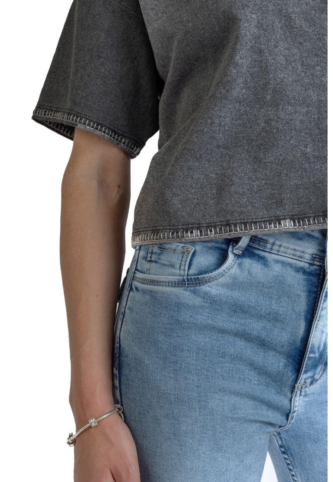 POLERA BIANCHI CROP OVERSIZE C/ BORDADO GRAFITO EFESIS-5