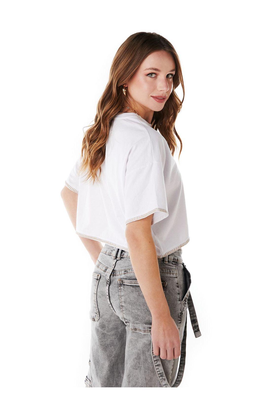 POLERA BIANCHI CROP OVERSIZE C/ BORDADO BLANCO EFESIS-3