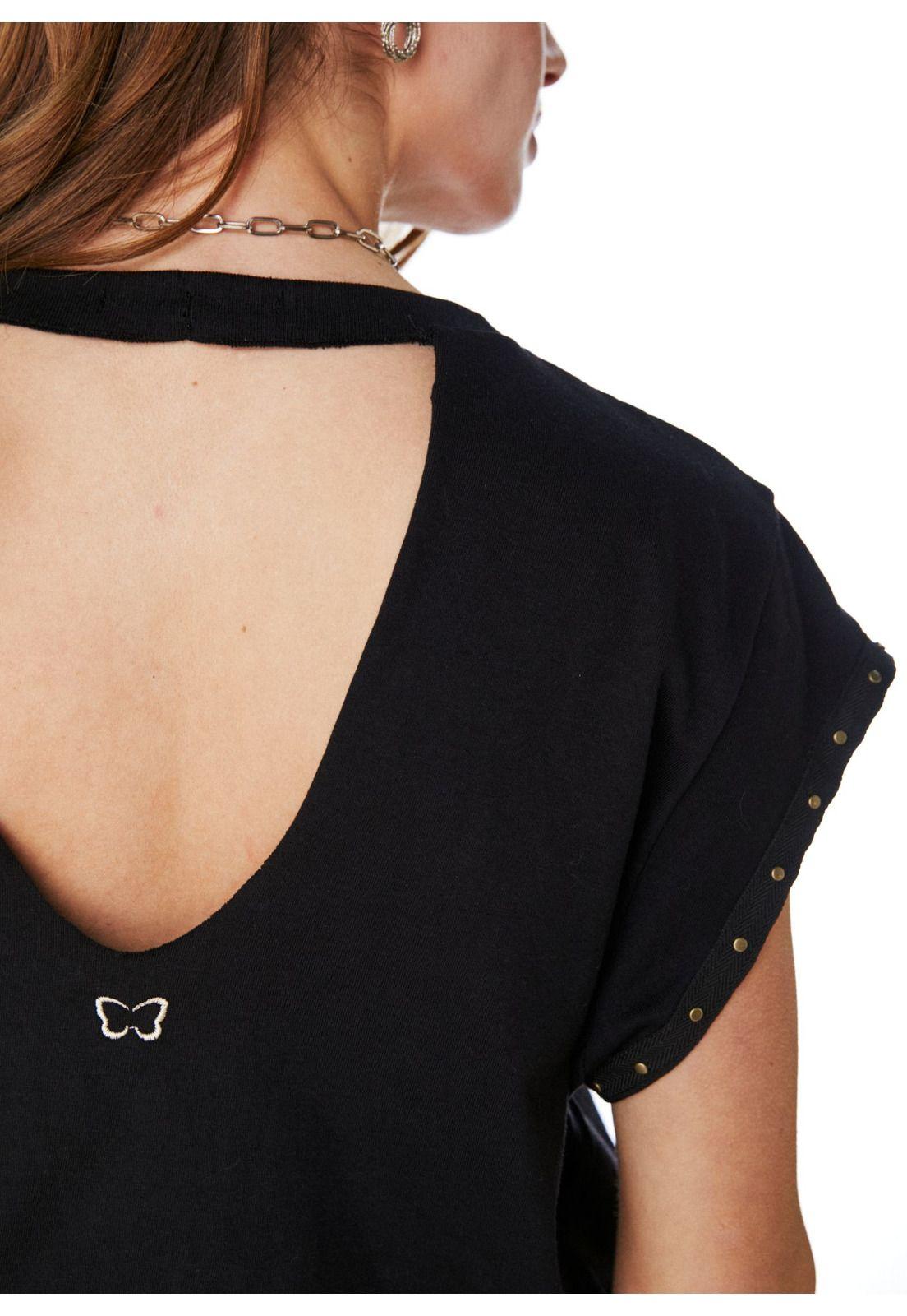 POLERA MERCIER OVERSIZE TACHAS Y ABERTURA ESPALDA NEGRO-5