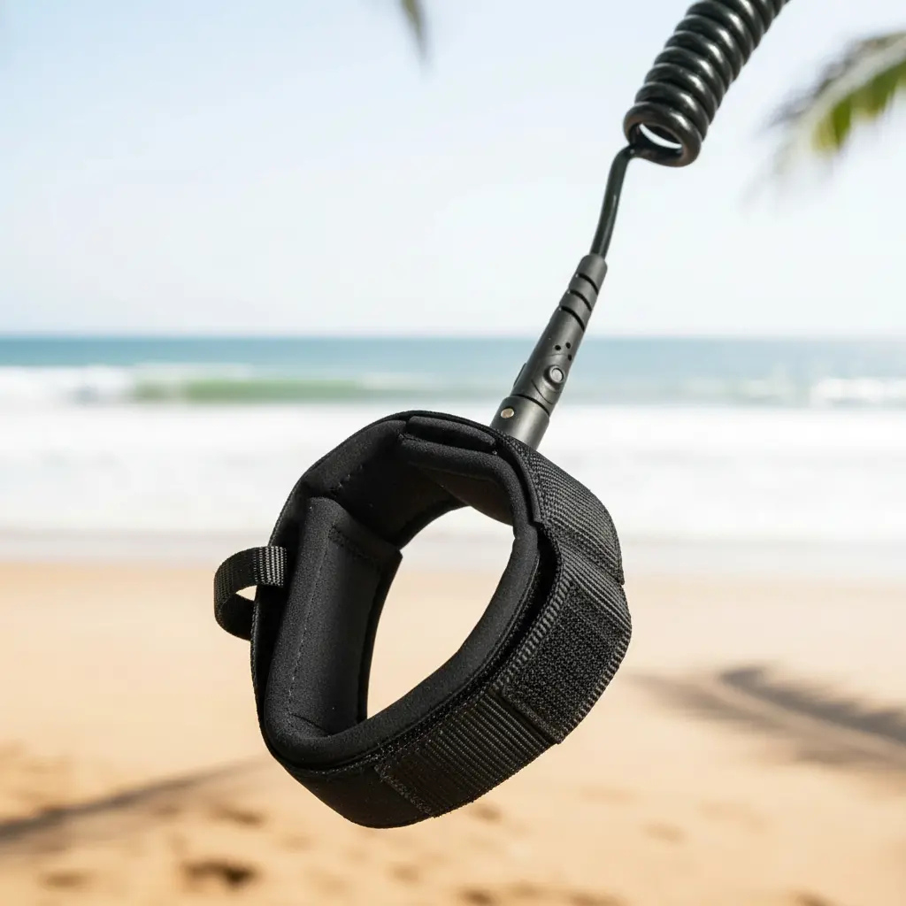 Leash Para Bodyboard Grosor 5 5mm 5ft Elastico Espiral-3