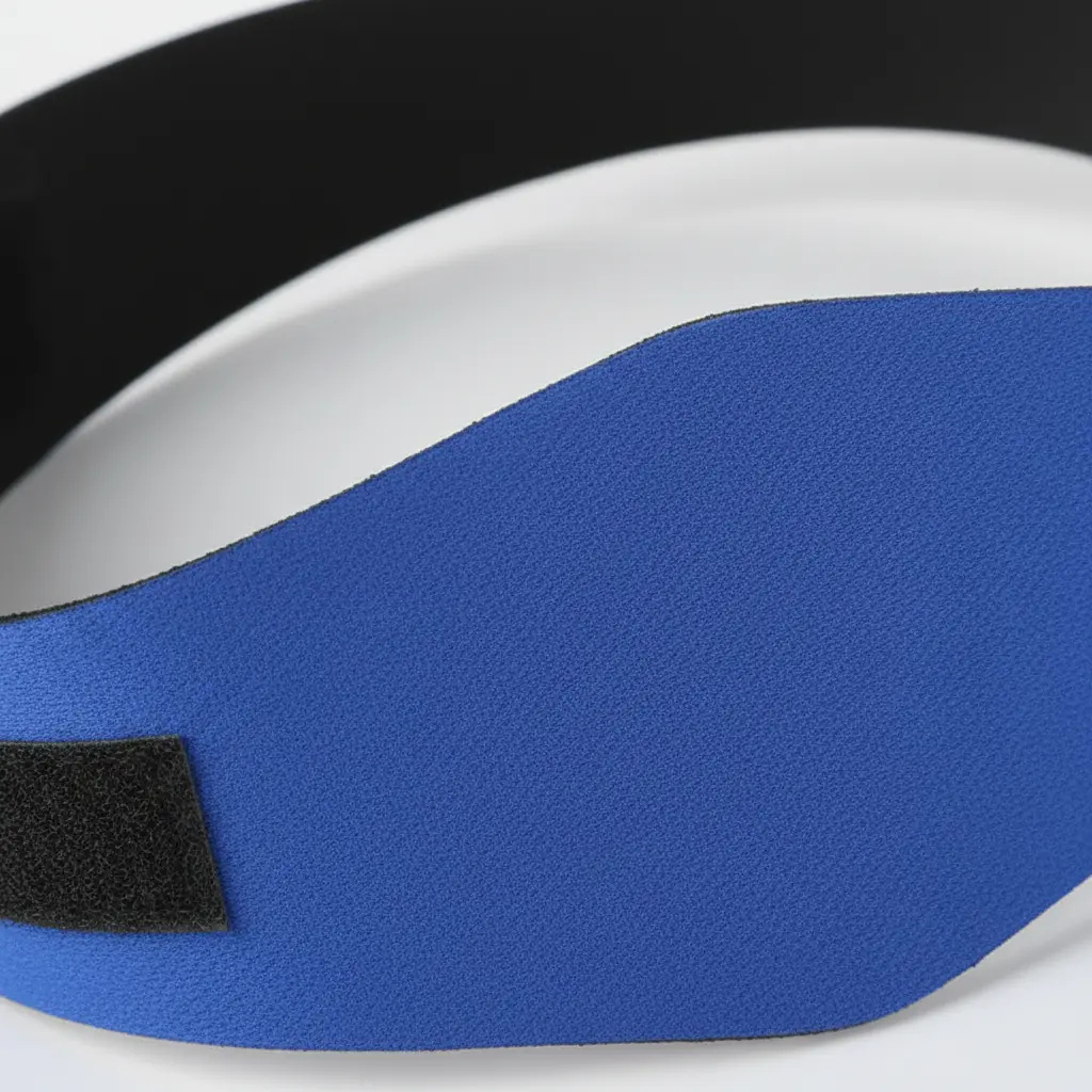 Cintillo De Neopreno Impermeable Proteccion Oidos Azul L-5