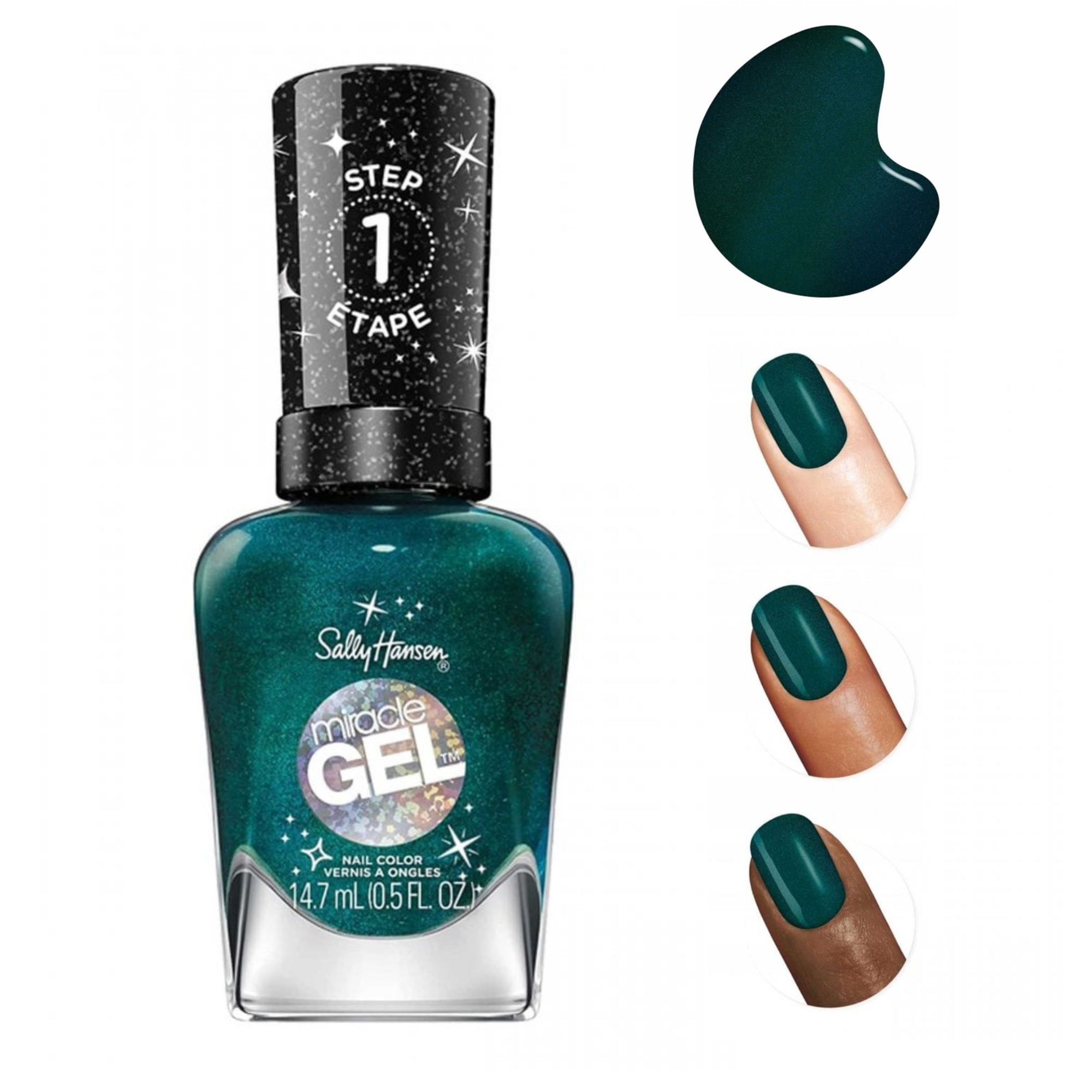 Esmalte Sally Hansen Miracle Gel - Tono 915 Shine Bright-0
