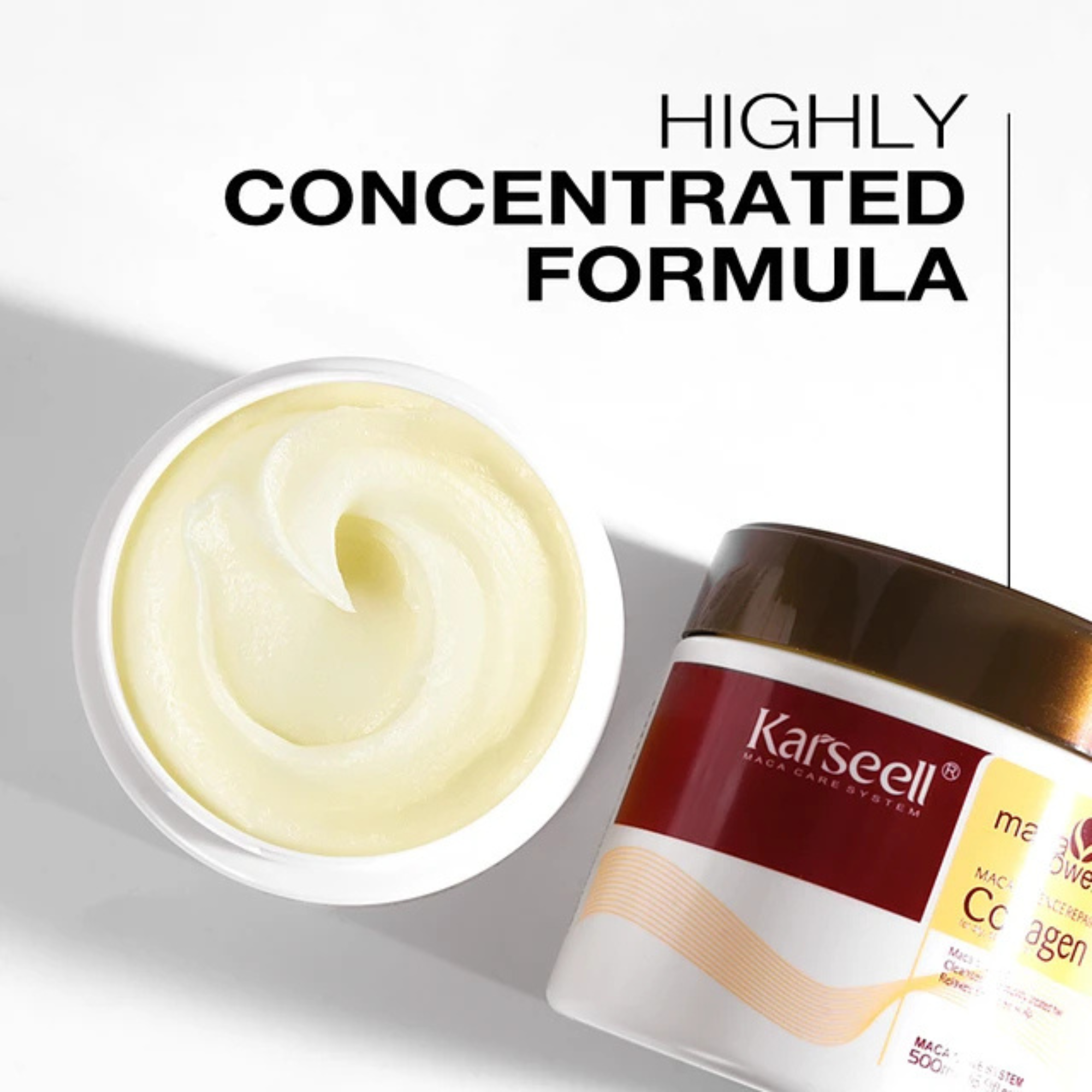 Mascarilla Capilar con Colageno Karseell - 500Ml  -3