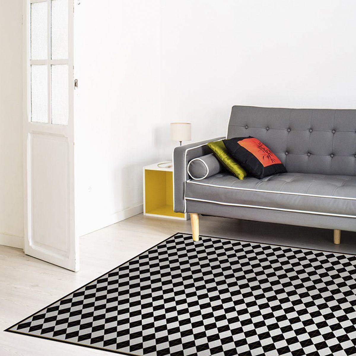 Alfombra Vinílica  Rombo Dama Golden Line 70x100 cm-9