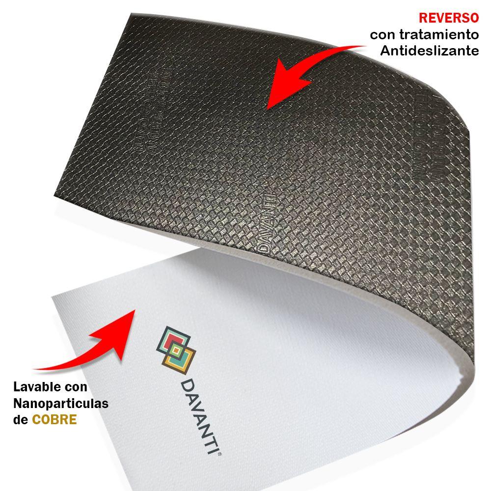 Alfombra Vinílica Living  Rombo Dama Classic 50x70 cm-8