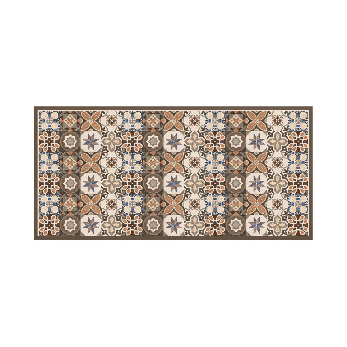 Alfombra Vinílica Baño Cocina Baldosa Verona 50x70 cm-8