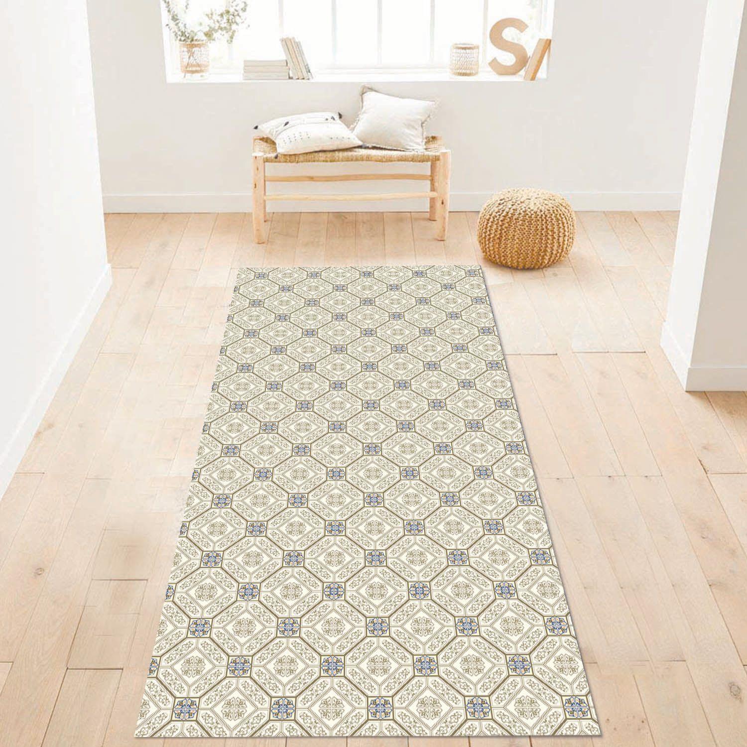 Alfombra Vinílica Cocina Baldosa Portofino 140x220 cm-6