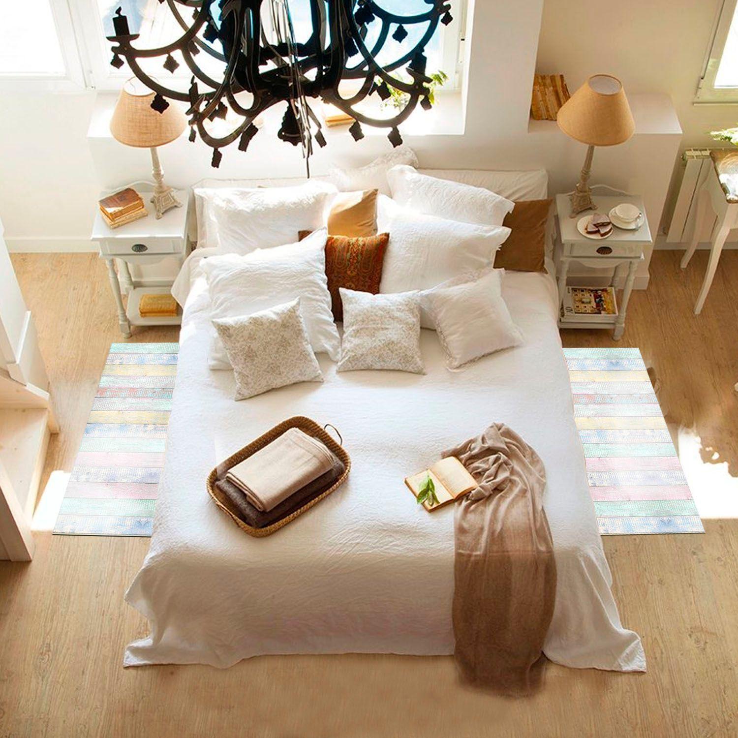 Alfombra Vinílica  Madera Vintage Venecia 140x160 cm-5