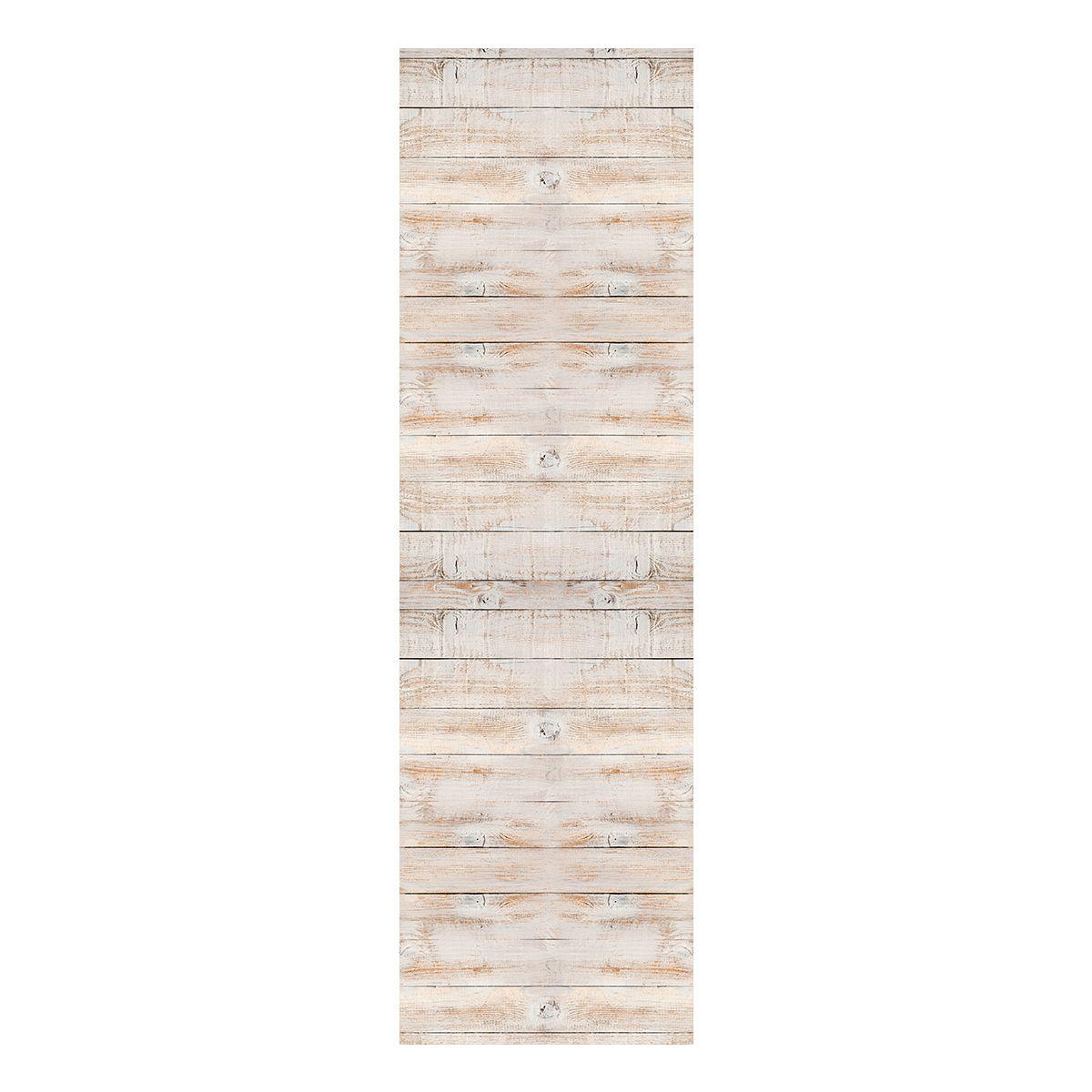 Alfombra Pasillo Vinílica Madera Natural 70 X 230 Cm-0
