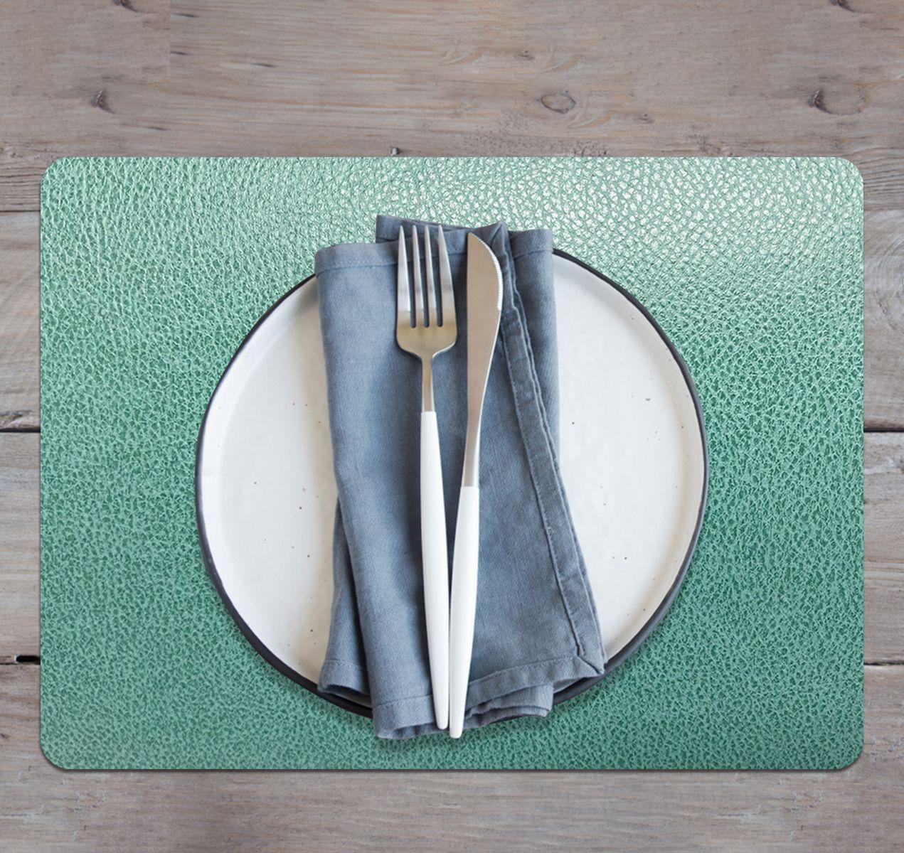 Set de 6 Individuales Novo Cuero Green-2