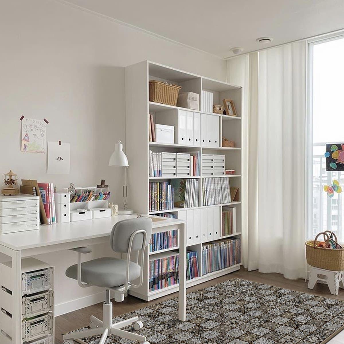 Alfombra Vinílica Baño Cocina Baldosa Ligure 70x140 cm-8