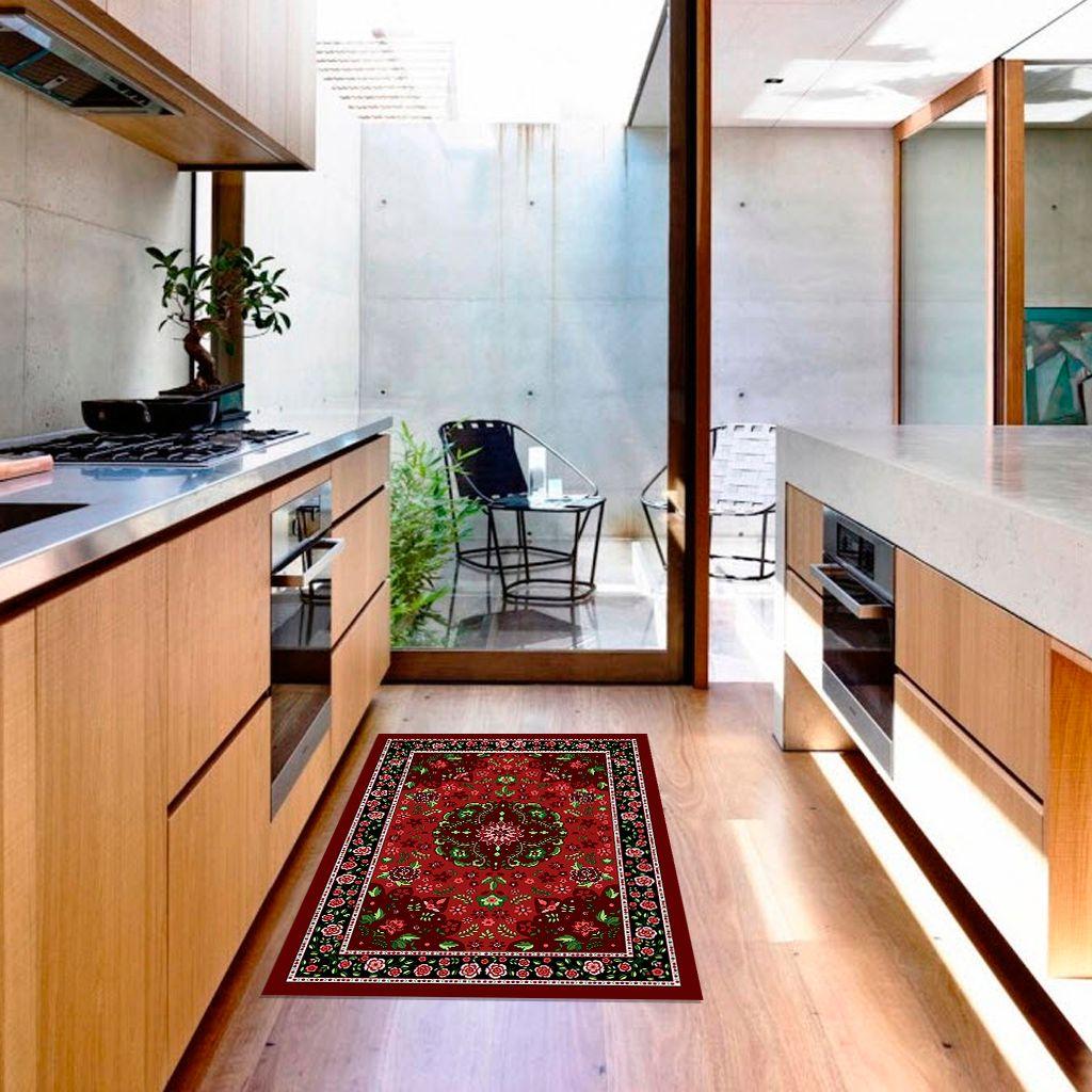Alfombra Vinílica Living  Boteh 140x180 cm-2