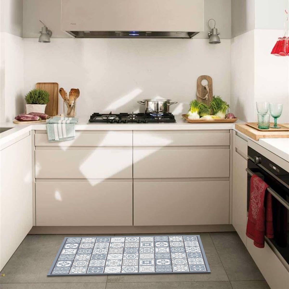 Alfombra Vinílica Cocina Baldosa Florencia 140x160 cm-6