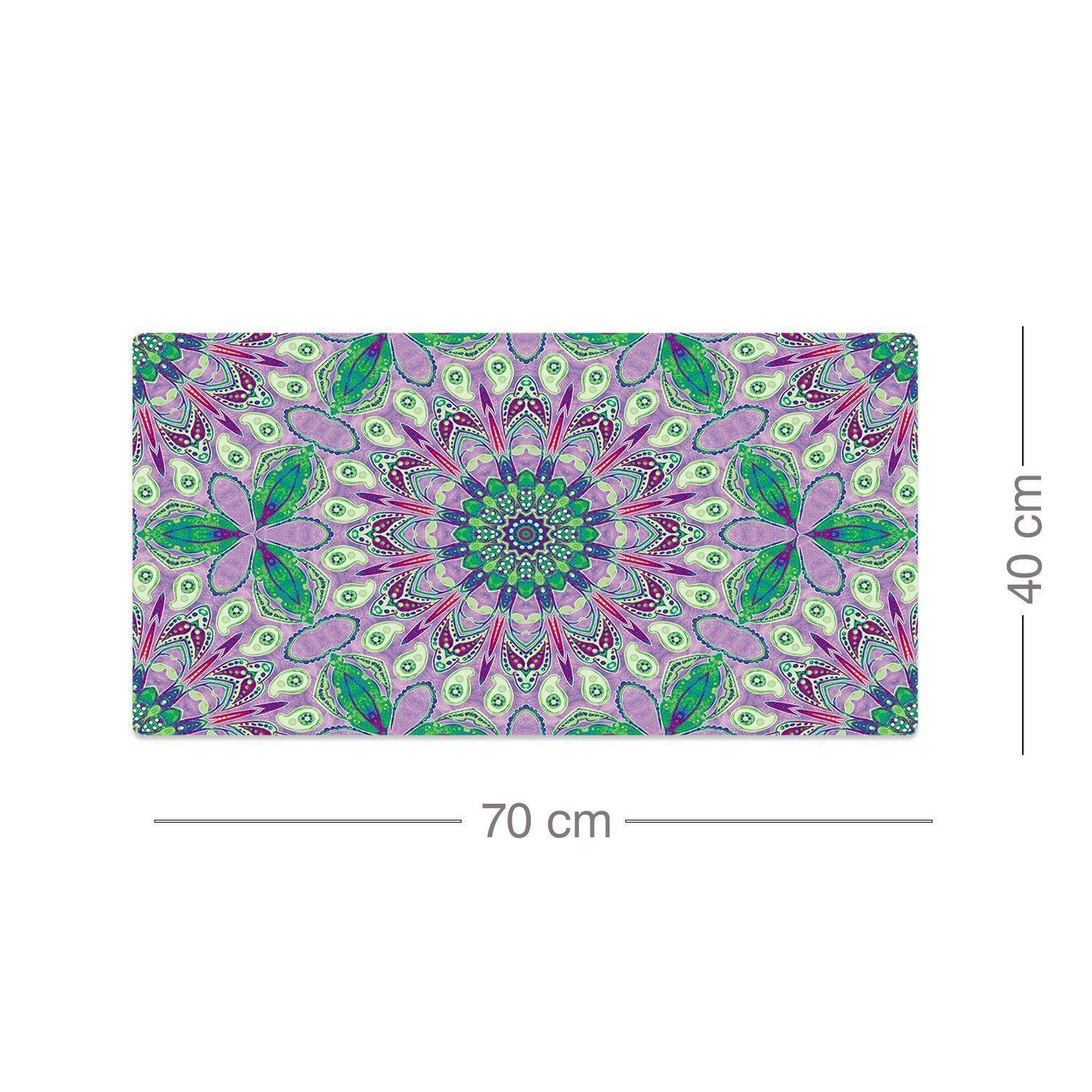 Mouse Pad XL Oficina Mandala Verde 40x70 cm-1