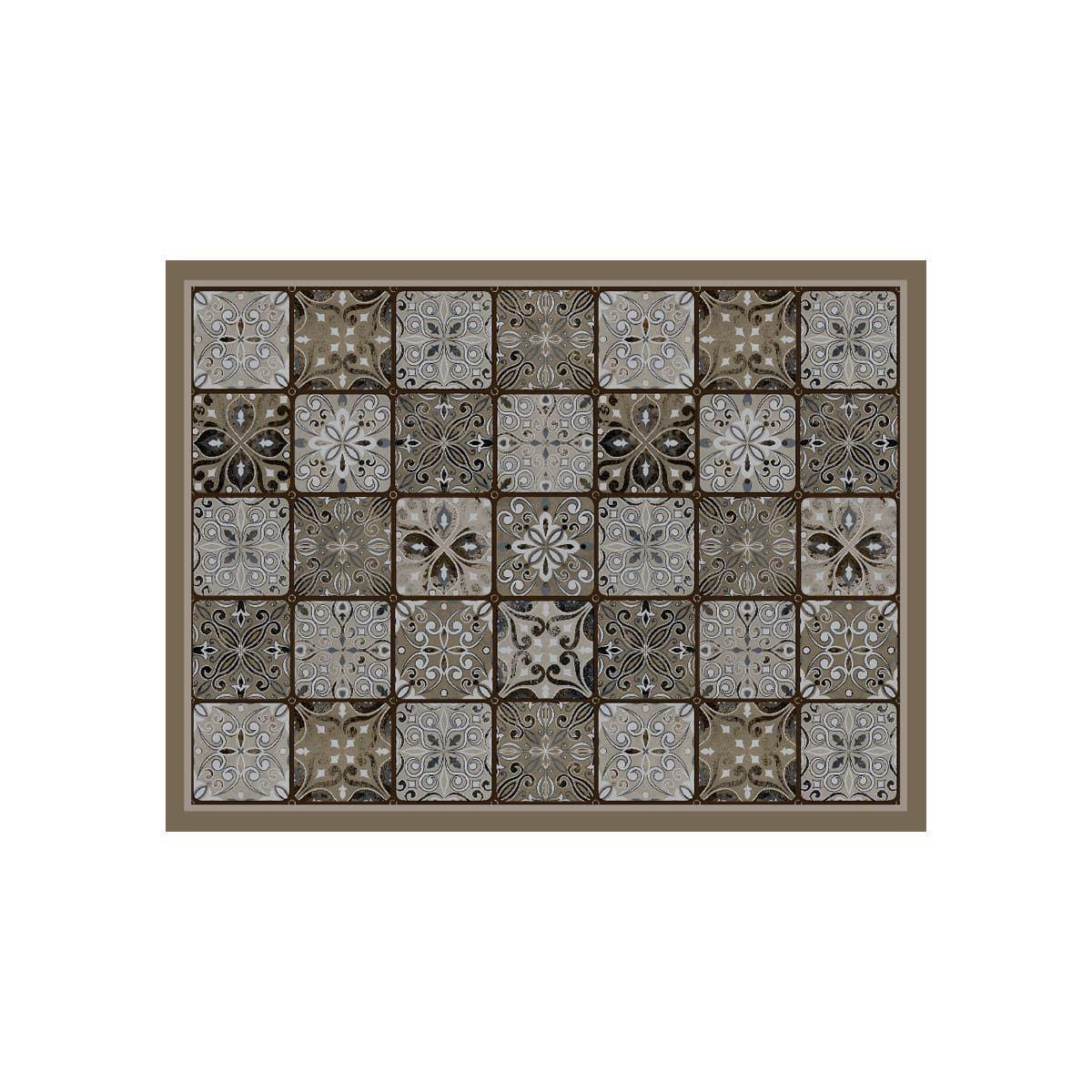 Alfombra Vinílica Cocina Baldosa Ligure 140x180 cm-0