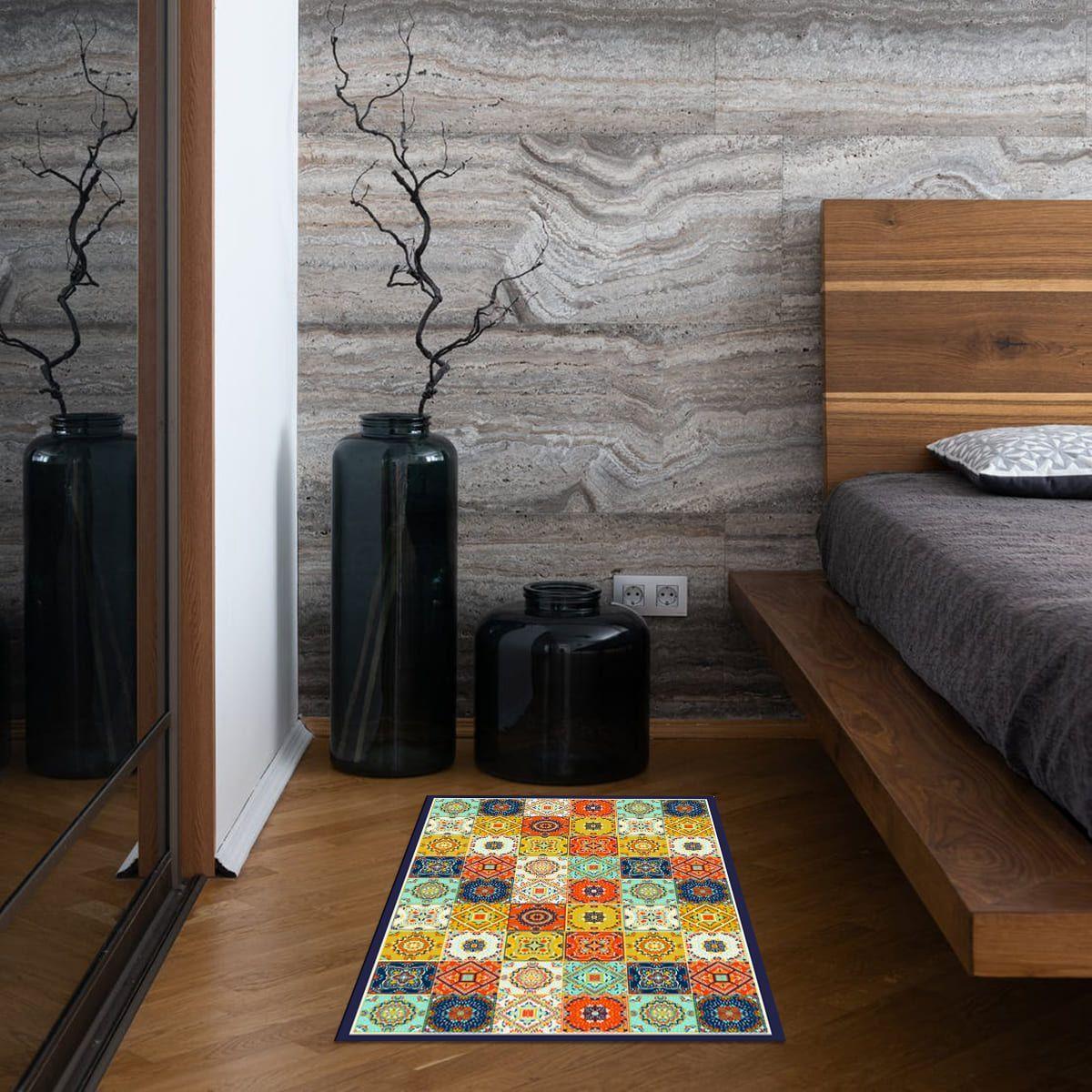 Alfombra Vinílica Cocina Baldosa Venecia 70x140 cm-7