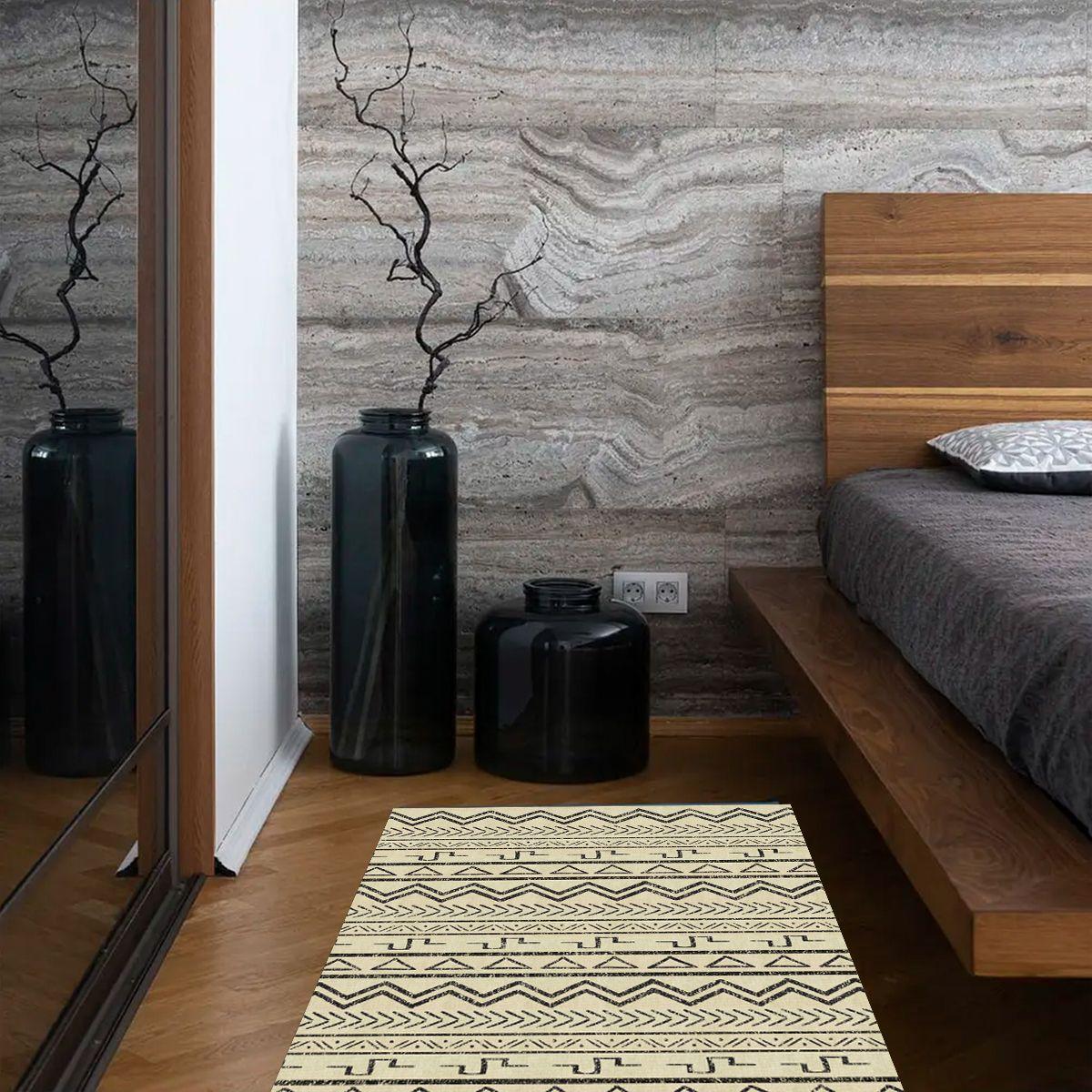 Alfombra Vinílica Living  Kai Pacha 140x160 cm-3