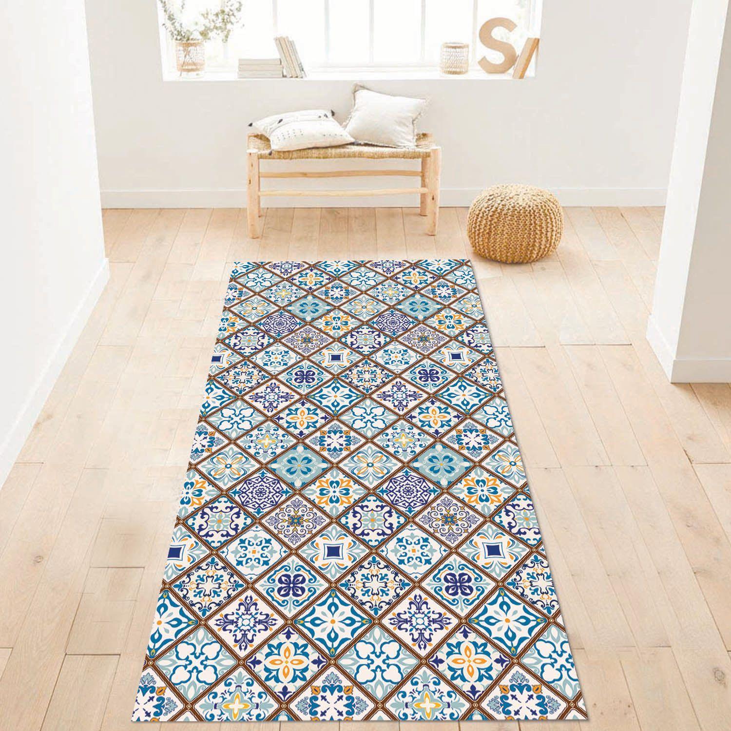 Alfombra Vinílica Cocina Baldosa Santa Lucía 70x140 cm-6
