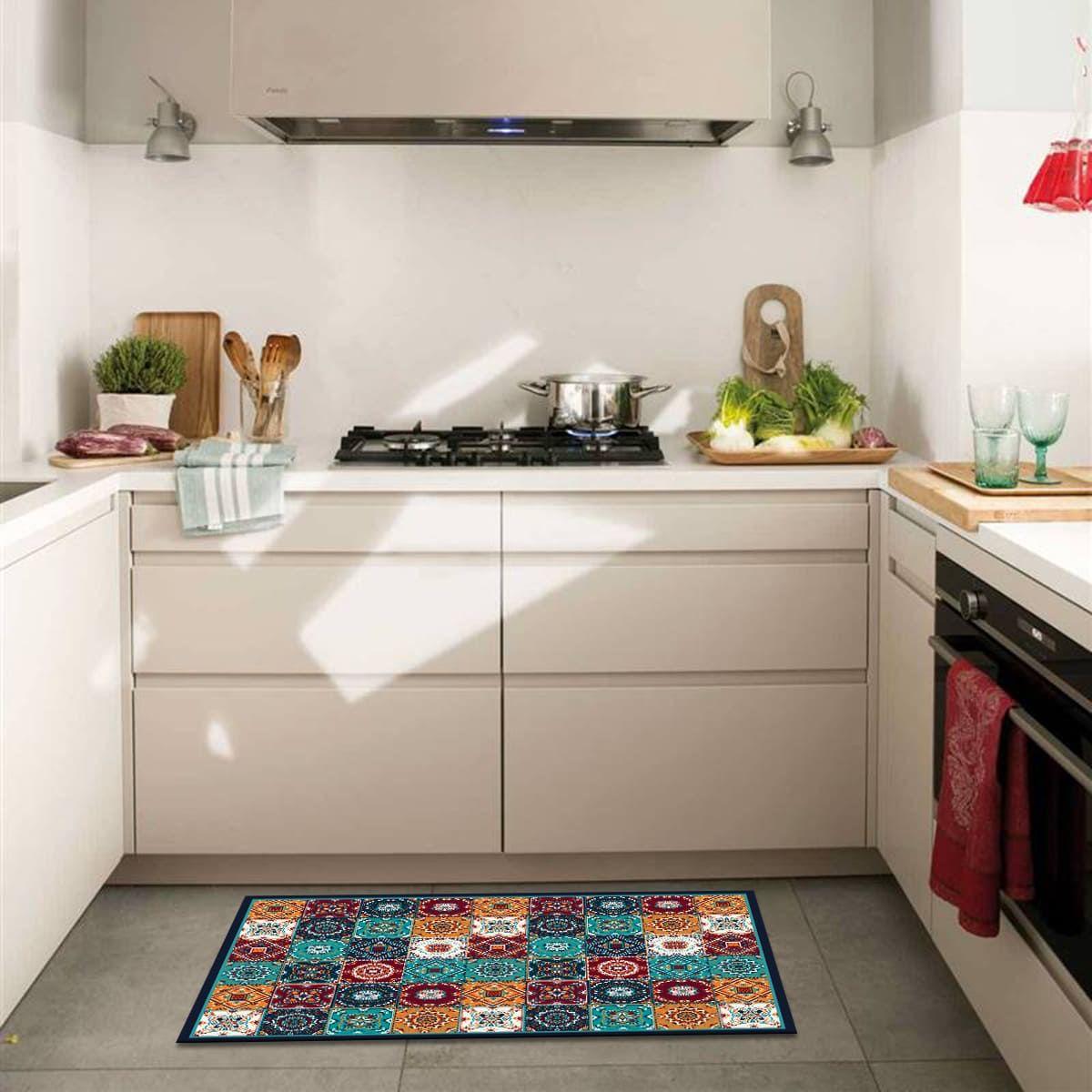 Alfombra Vinílica Cocina Baldosa Palermo 140x220 cm-6