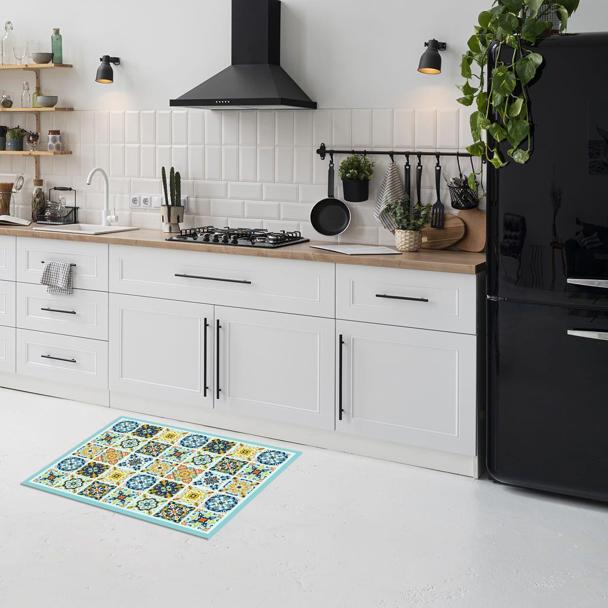 Alfombra Vinílica Cocina Baldosa Montecarlo 50x70 cm-3