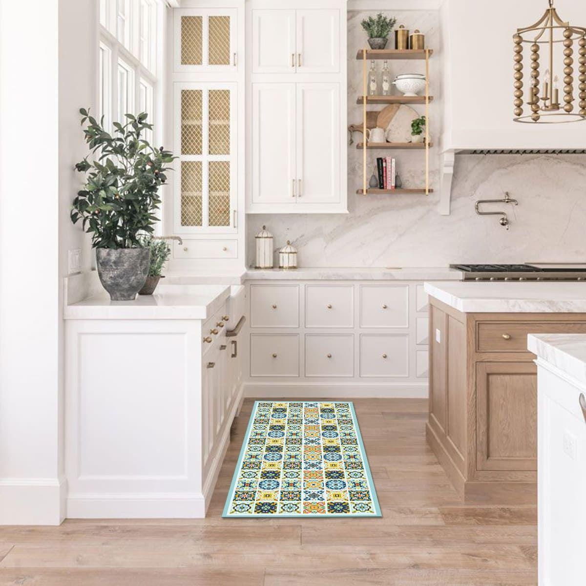 Alfombra Vinílica Cocina Baldosa Montecarlo 50x70 cm-9