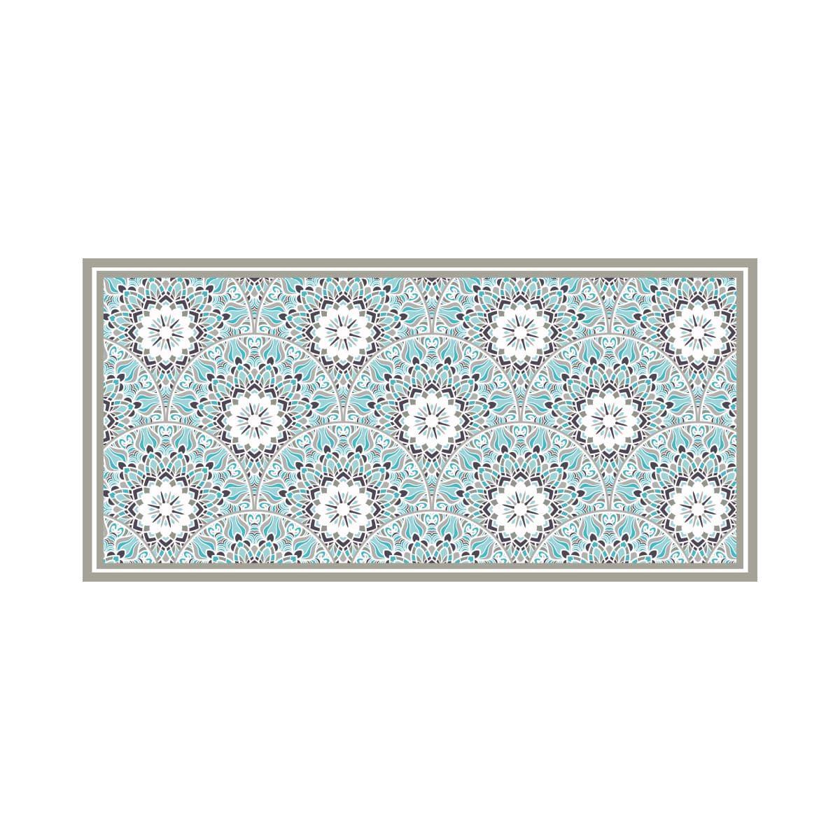 Alfombra Vinílica Living  Mandala Flor 50x70 cm-7