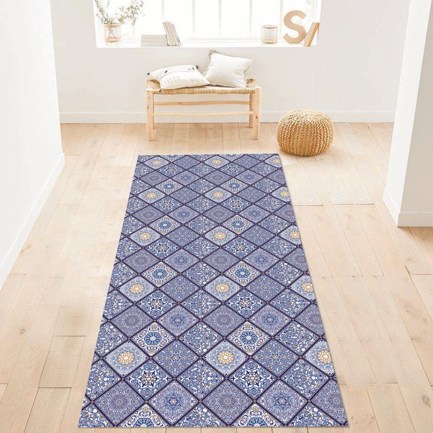 Alfombra Vinílica Cocina Baldosa Siracusa 140x220 cm-6