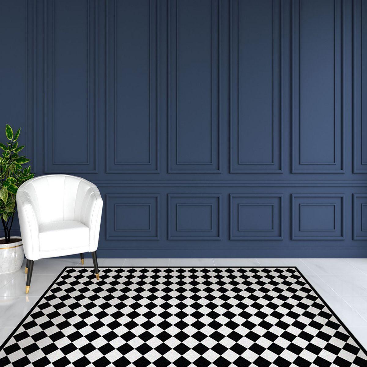 Alfombra Vinílica Rombo Dama Classic Marble 140x220 cm-8