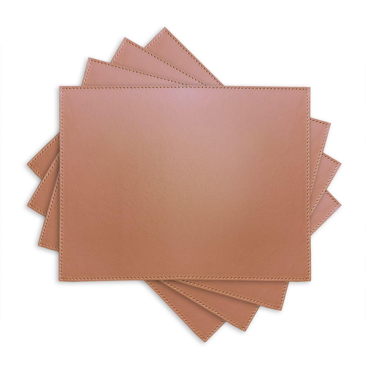Set 4 Individuales Pink Camille Rectangular-1