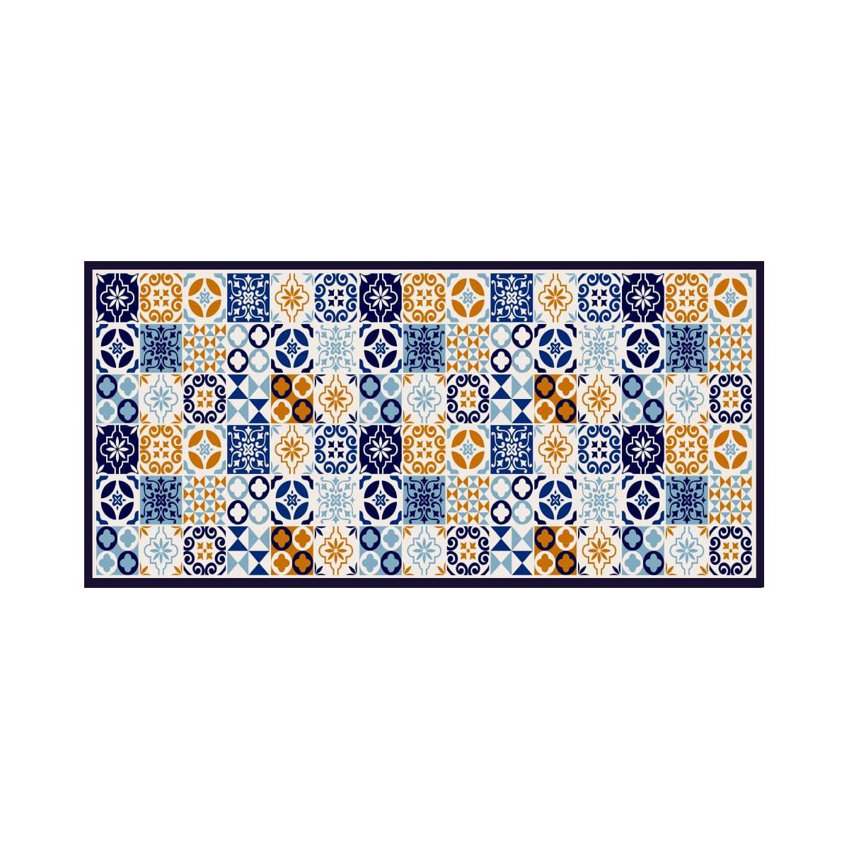 Alfombra Vinílica Cocina Baldosa Mediterránea 140x220cm-8