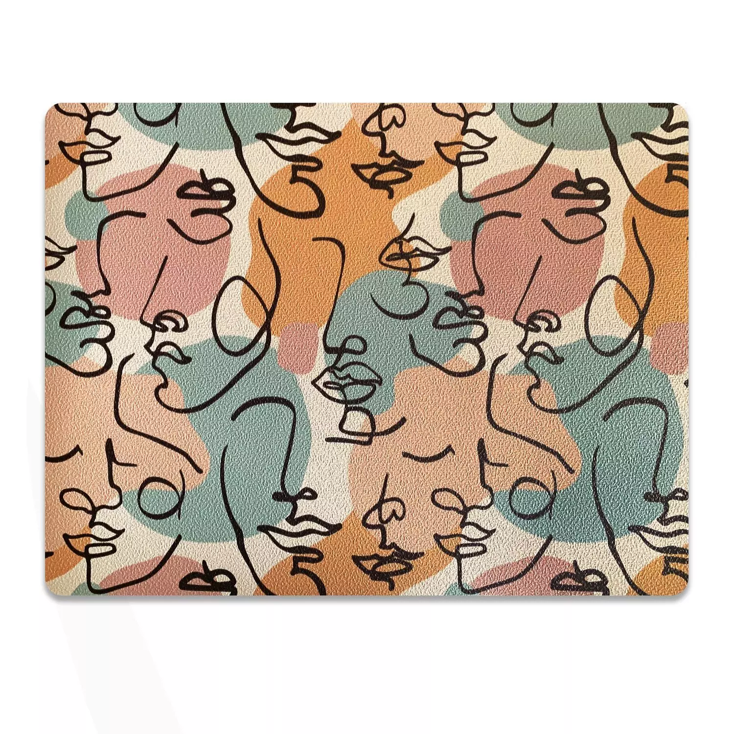 Set 4 Individuales Caras Rectangular-0