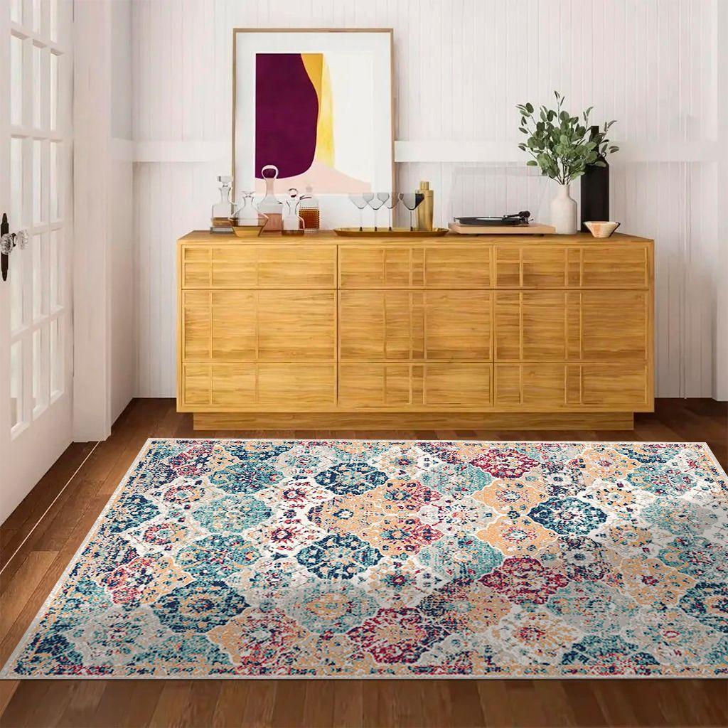 Alfombra Vinílica Living  Baktiar 140x220 cm-3